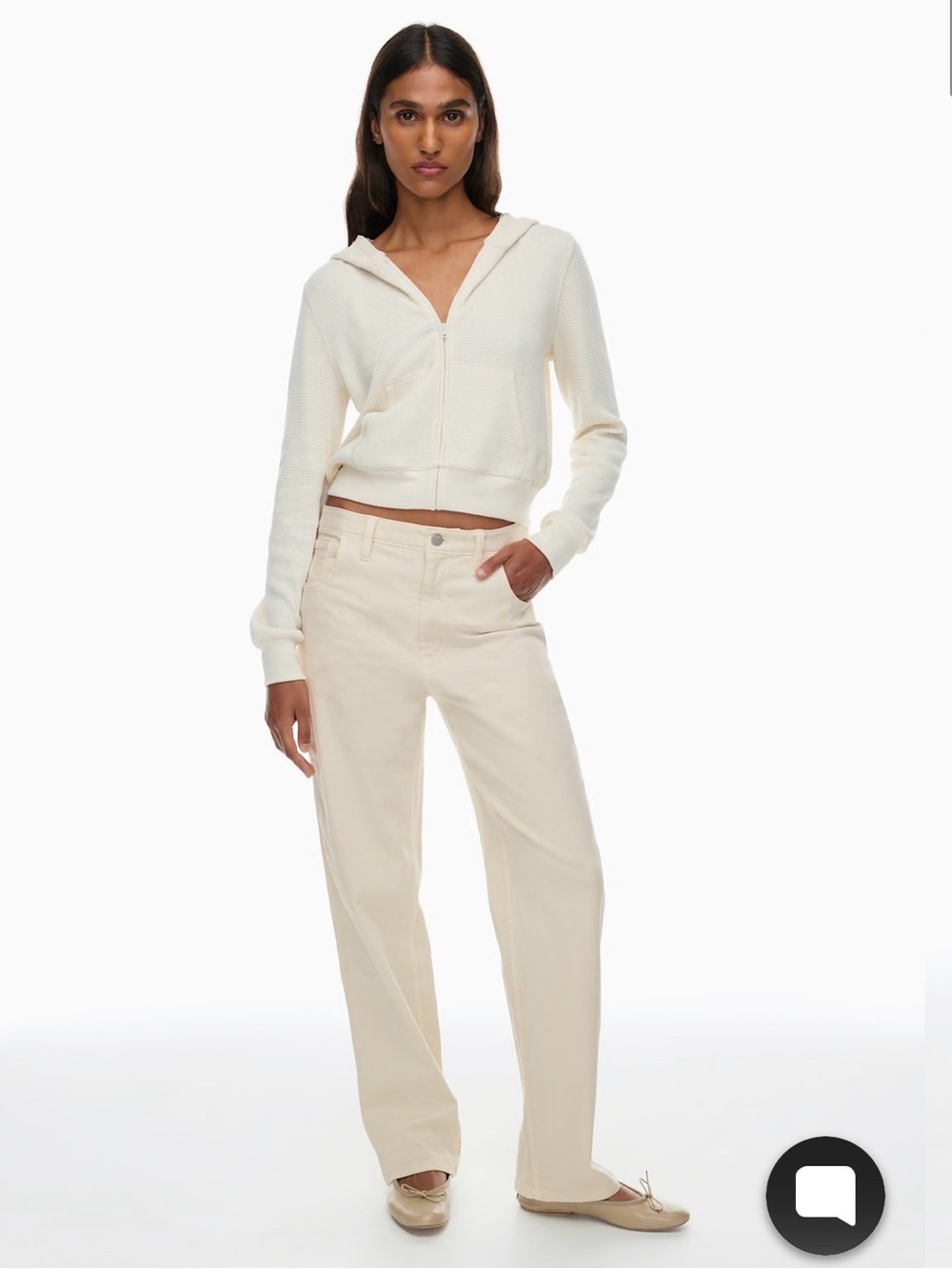 Aritzia TNA ’90s Camden Pant NWT | Birch | Size 6 | Sold Out